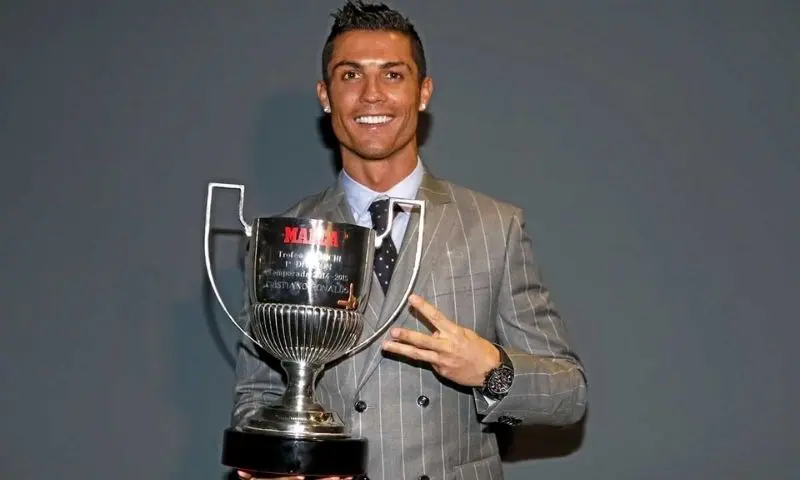 Cristiano Ronaldo nhiều lần đoạt danh hiệu Pichichi